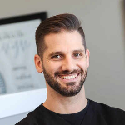 A headshot photo of Dr. Gareth Lourens