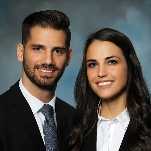 Chiropractors Gareth Lourens and Cassie Meylor Lourens